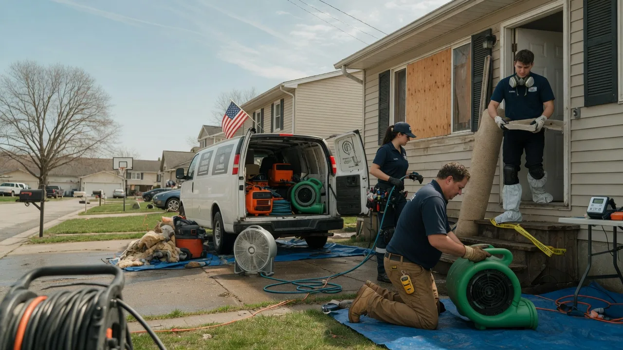 Water Damage Restoration in Plains, KS near me